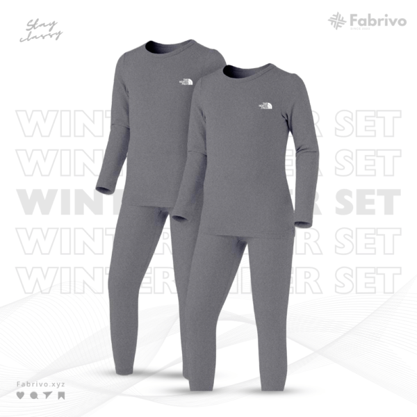 One Thermal Set - Grey | এক সেট থার্মাল - গ্রে